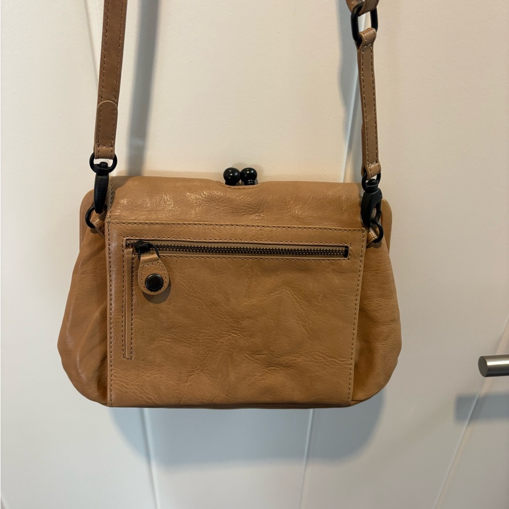 Aunts and Uncles Tan Crossbody Bag